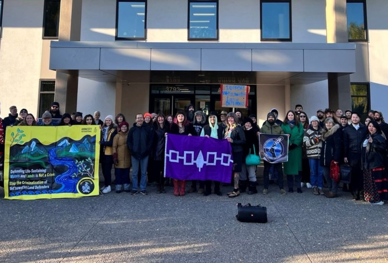 canada idigenous rights protest